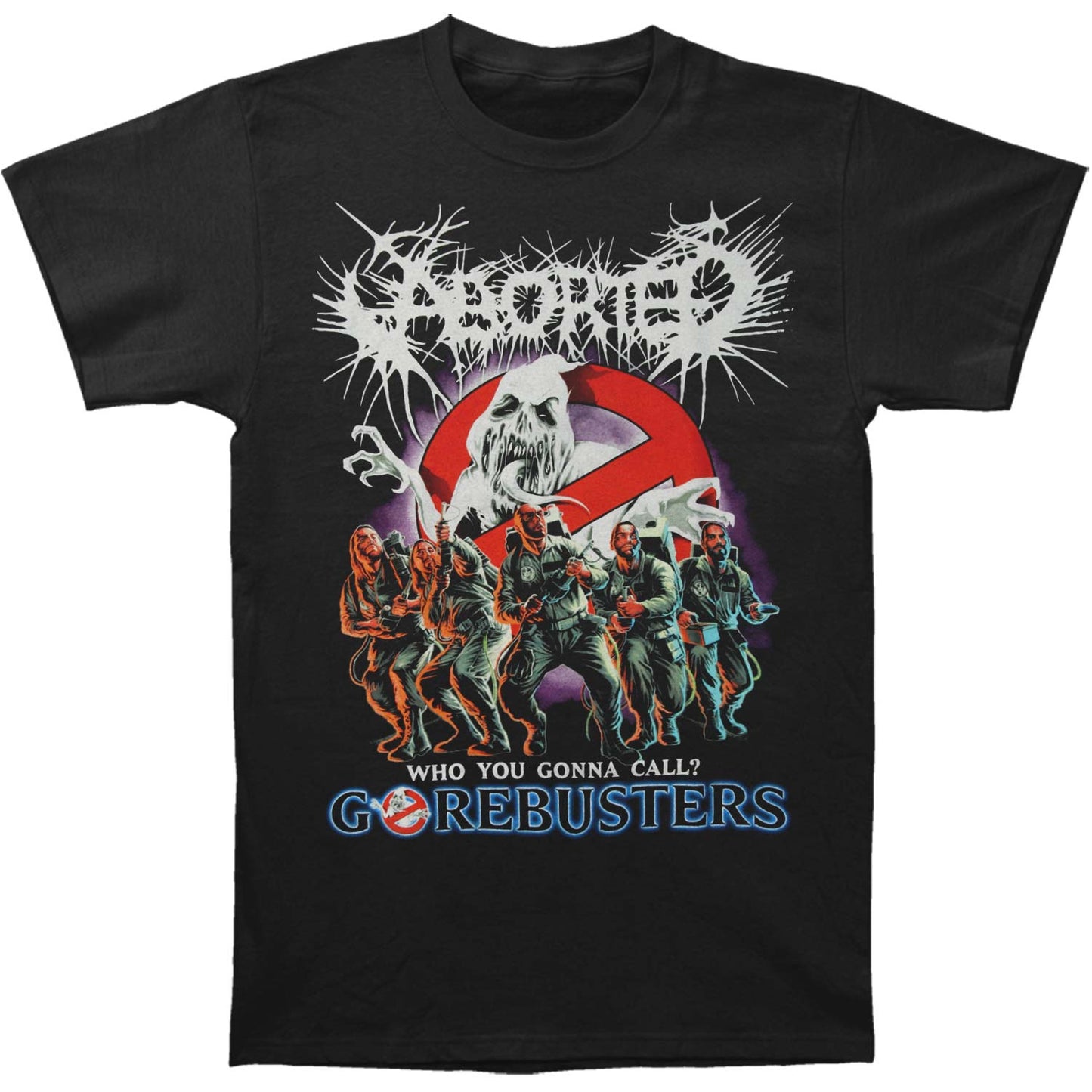 Aborted Gorebusters T-shirt