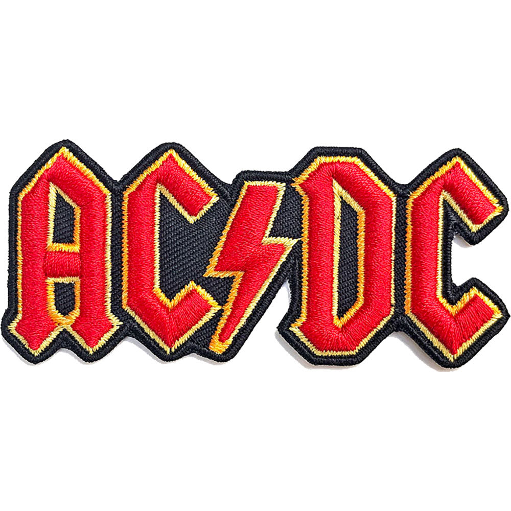 AC/DC Cut Out 3d Logo Woven Patch