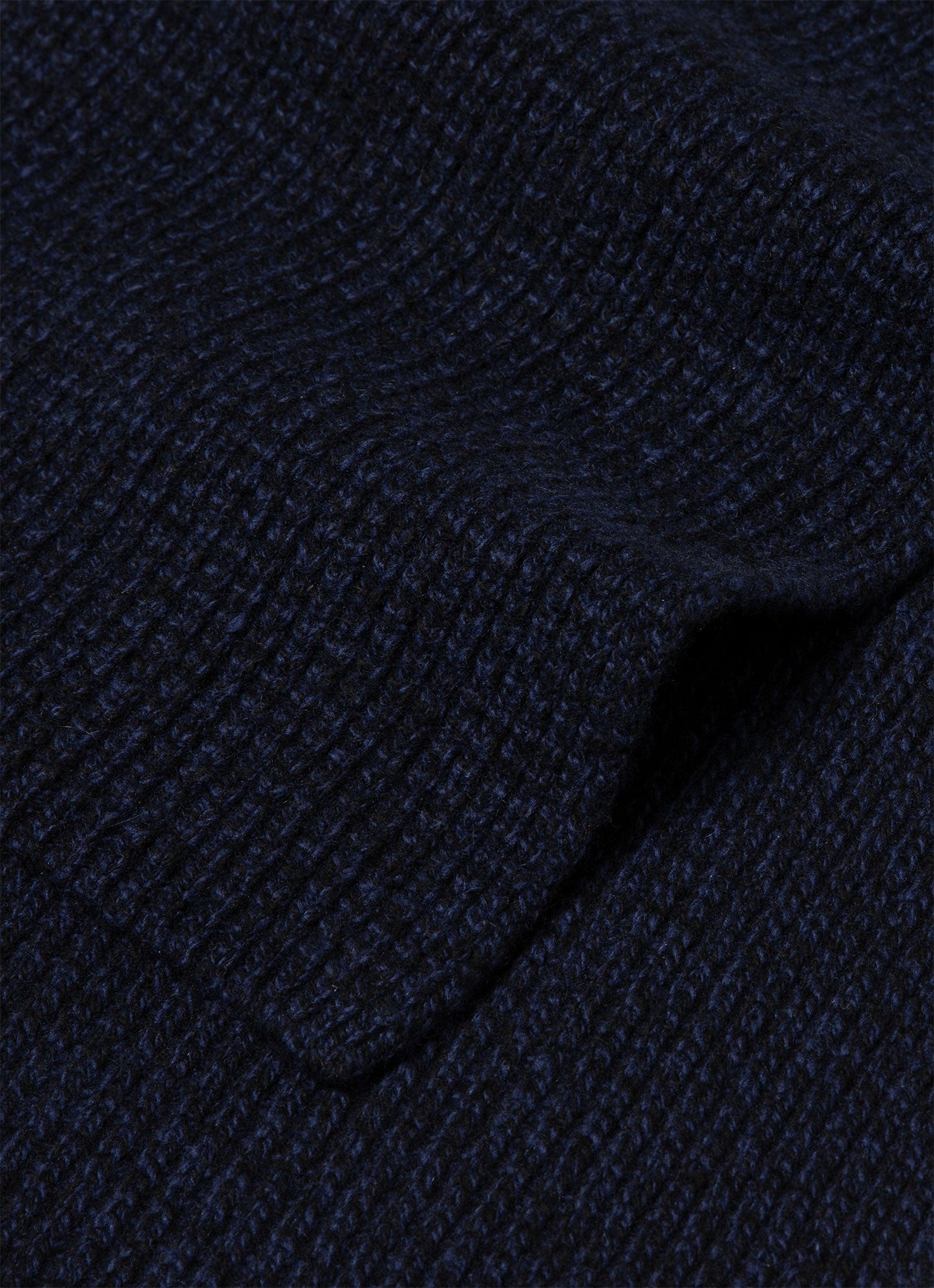 Textured Waffle Scarf In Navy Asca9457 Buaa