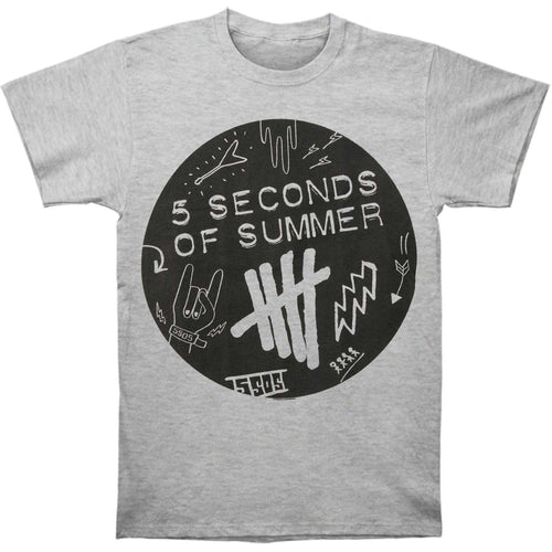 5 Seconds Of Summer Scribble Logo T-shirt