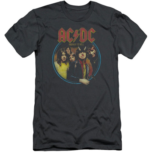 AC/DC Highway To Hell Adult Slim Fit Slim Fit T-shirt