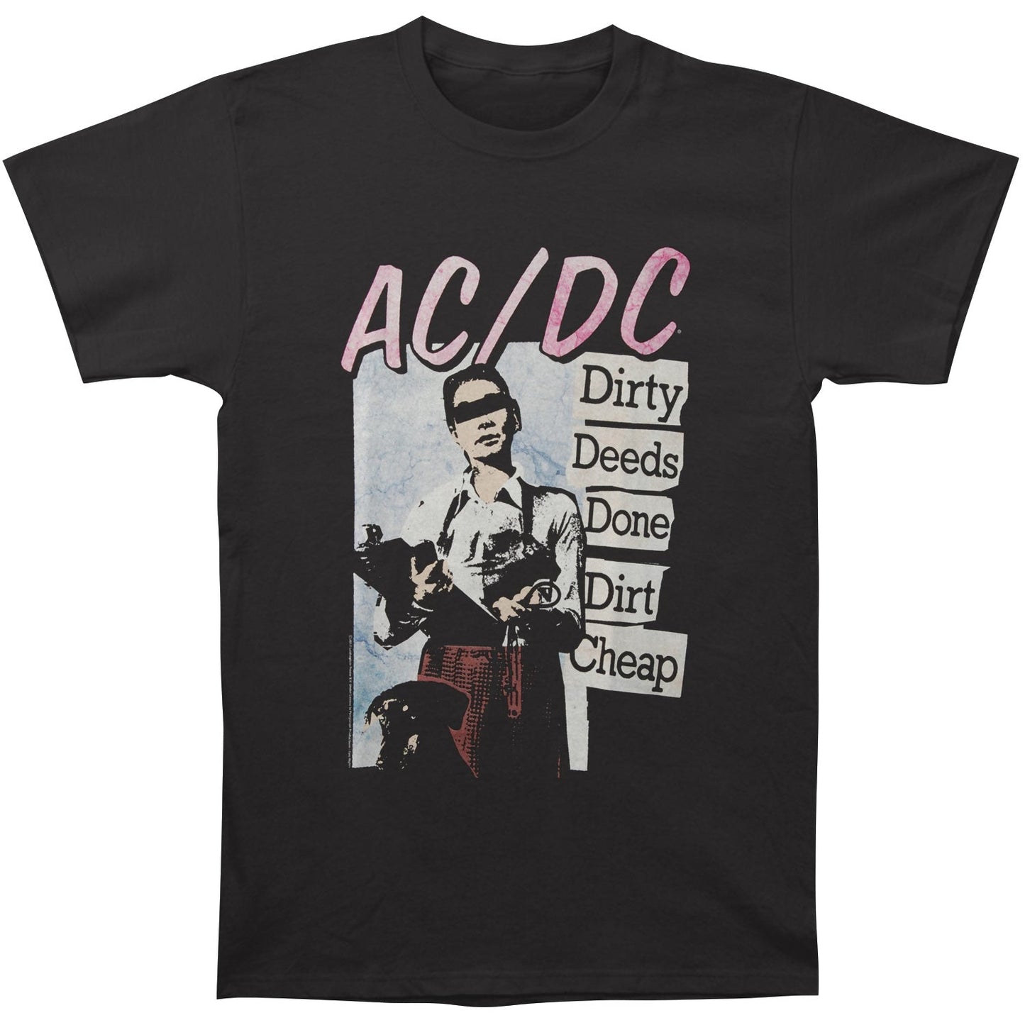 AC/DC Dirty Deeds Slim Fit T-shirt