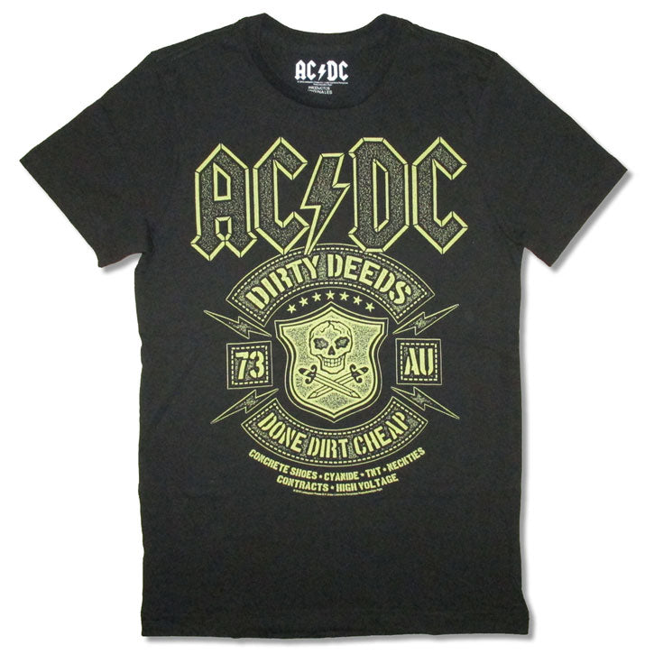AC/DC Dirty Deeds Evil Crest T-shirt
