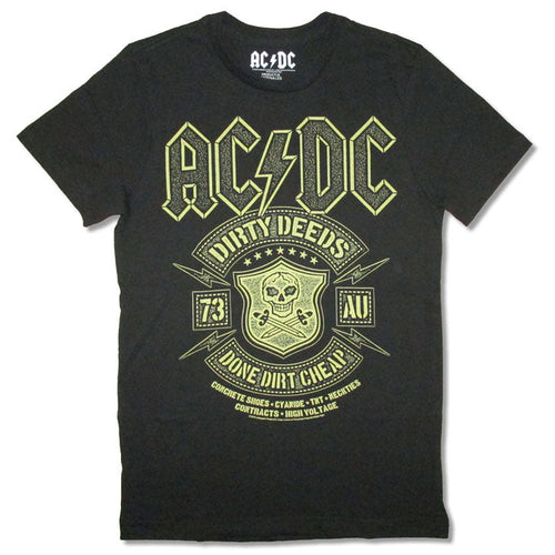 AC/DC Dirty Deeds Evil Crest T-shirt