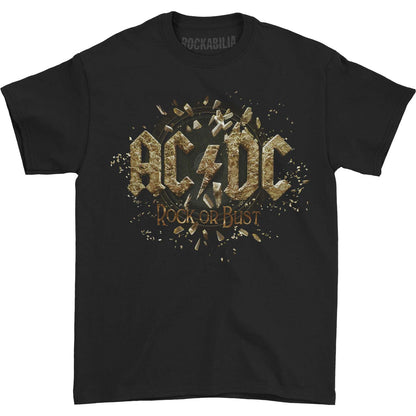 AC/DC In Rock We Trust 2015 N.A. Tour Tee T-shirt