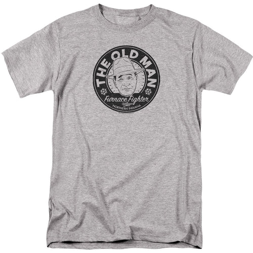 A Christmas Story The Old Man Adult T-shirt