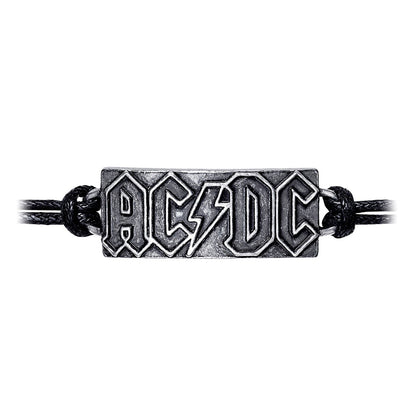 AC/DC Lightning Logo Wrist Strap Wristband