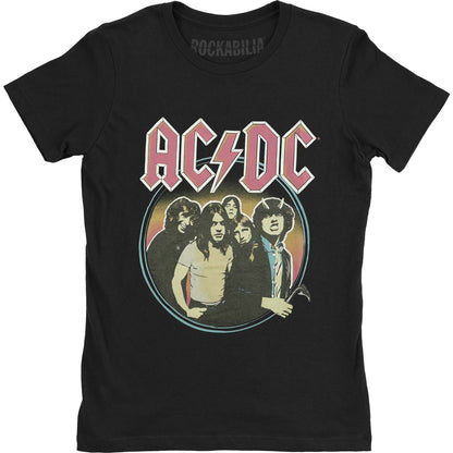 AC/DC ACDC Aquatint Junior Top