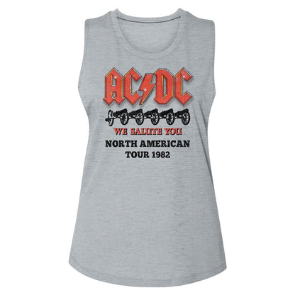 AC/DC Cannons Salute Junior Top