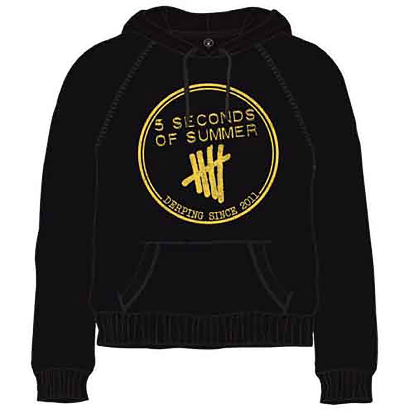 5 Seconds Of Summer Derping Stamp Hooded Sweatshirt