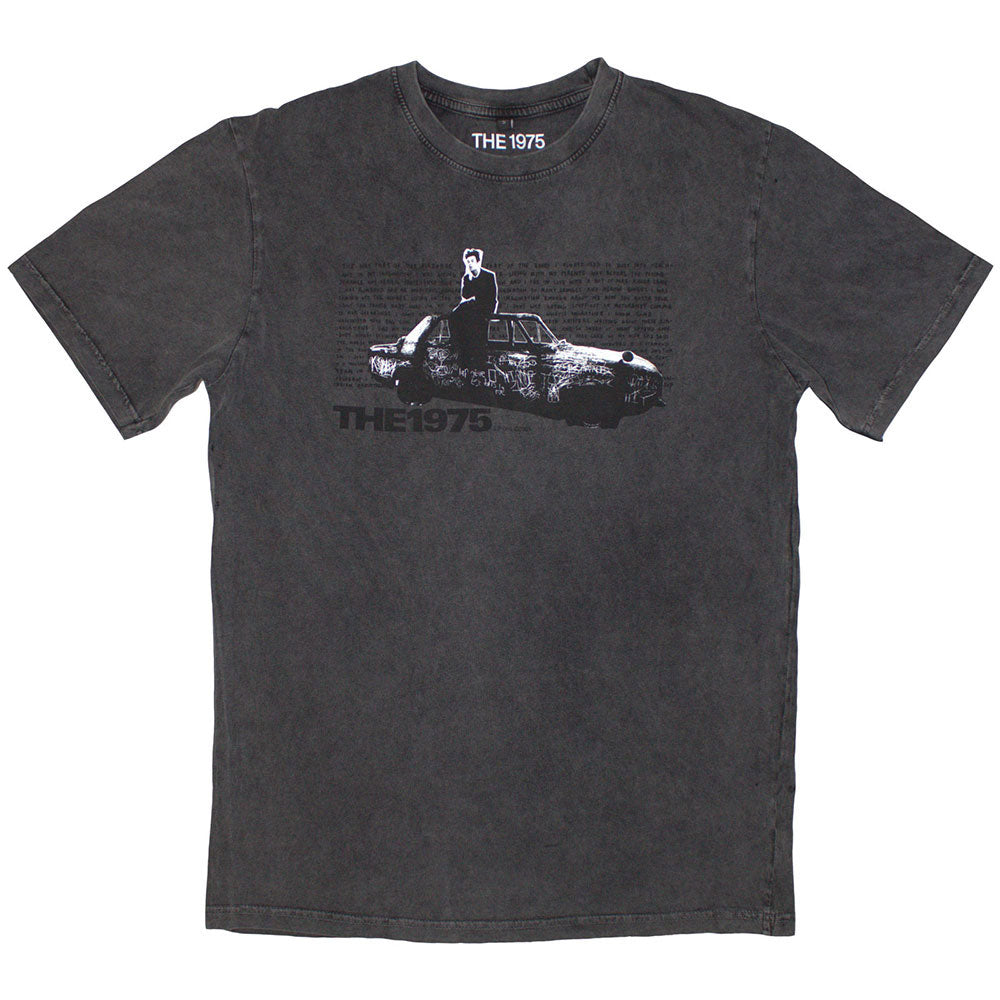 1975 Car Photo Stone Wash T-shirt