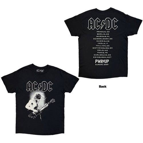 AC/DC Angus Putland Eu Tour '25 T-shirt