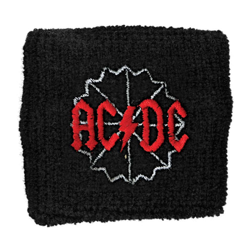 AC/DC Black Ice Logo Athletic Wristband