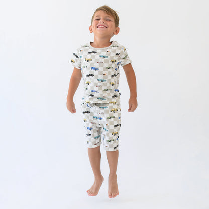 Short Sleeve Pajamas in Fast and Fierce