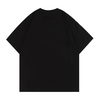 Gallery Dept T-shitrs plus Size Loose Short Sleeve Rainbow