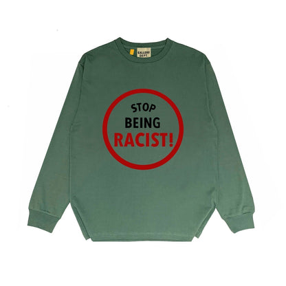 Gallery Dept Long Sleeved Shirt Fashion Brand Long Sleeve Long-Sleeved T-shirt Blouse
