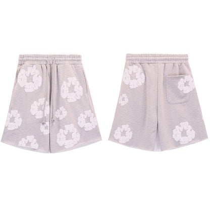 Denim Tears Shorts Puff Print Casual Shorts