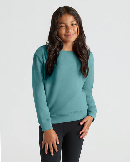 Girls Stormcloud Slouch Pullover Crew