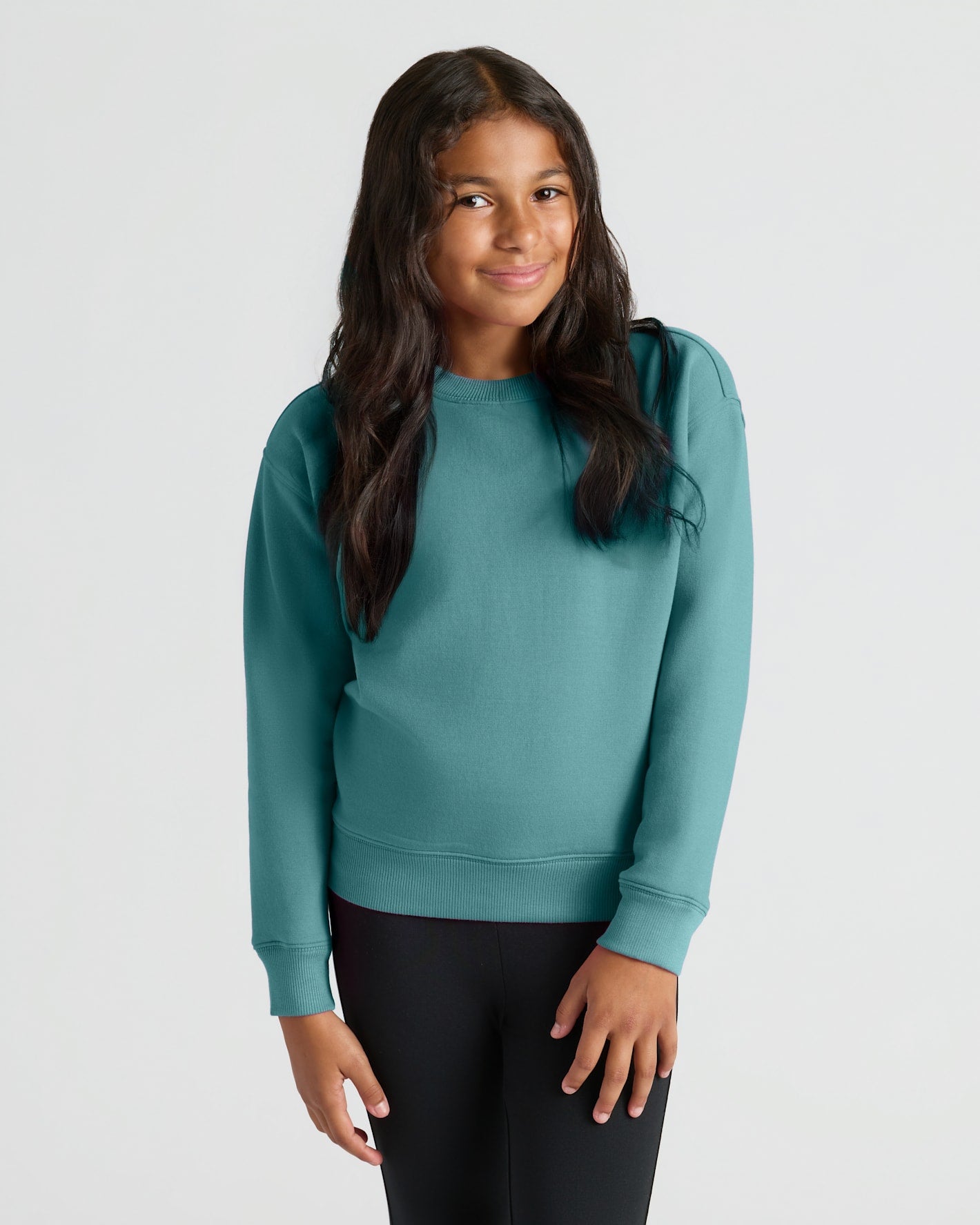 Girls Stormcloud Slouch Pullover Crew & Relaxed Joggers 2-Pack