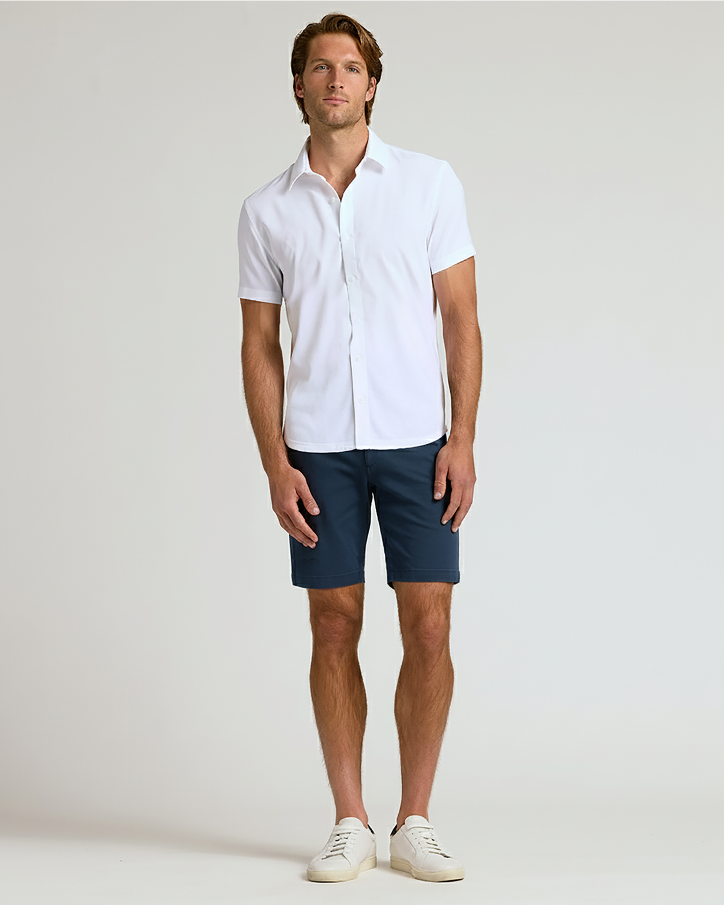 7" Navy Chino Shorts 2.0