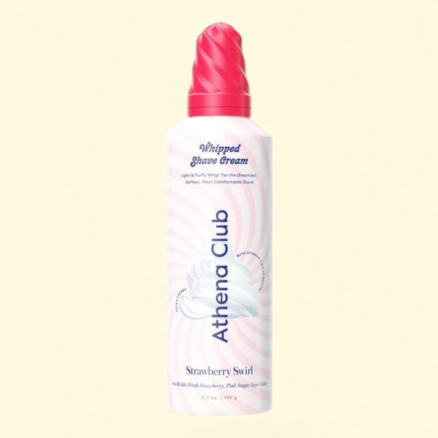 Athena Club Whipped Shave Cream, 6.7oz