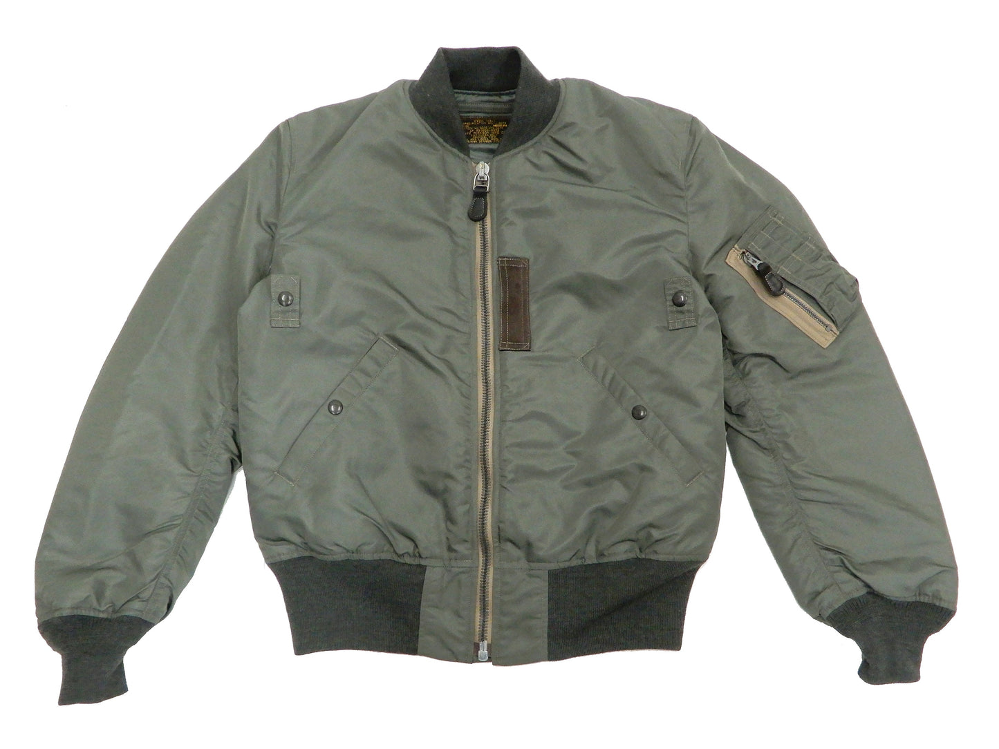 Buzz Rickson MA-1 Flight Jacket Men's Slender Version MA1 Bomber Jacket BR14920