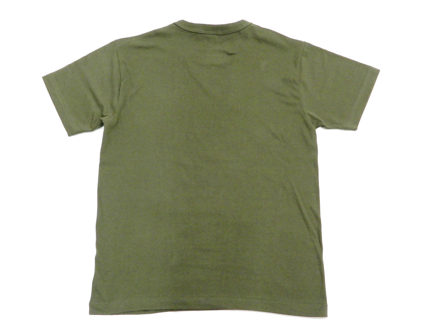 Buzz Rickson T-shirt Men's Plain T shirt Short Sleeve Loopwheel Tee BR78960 149 Olive