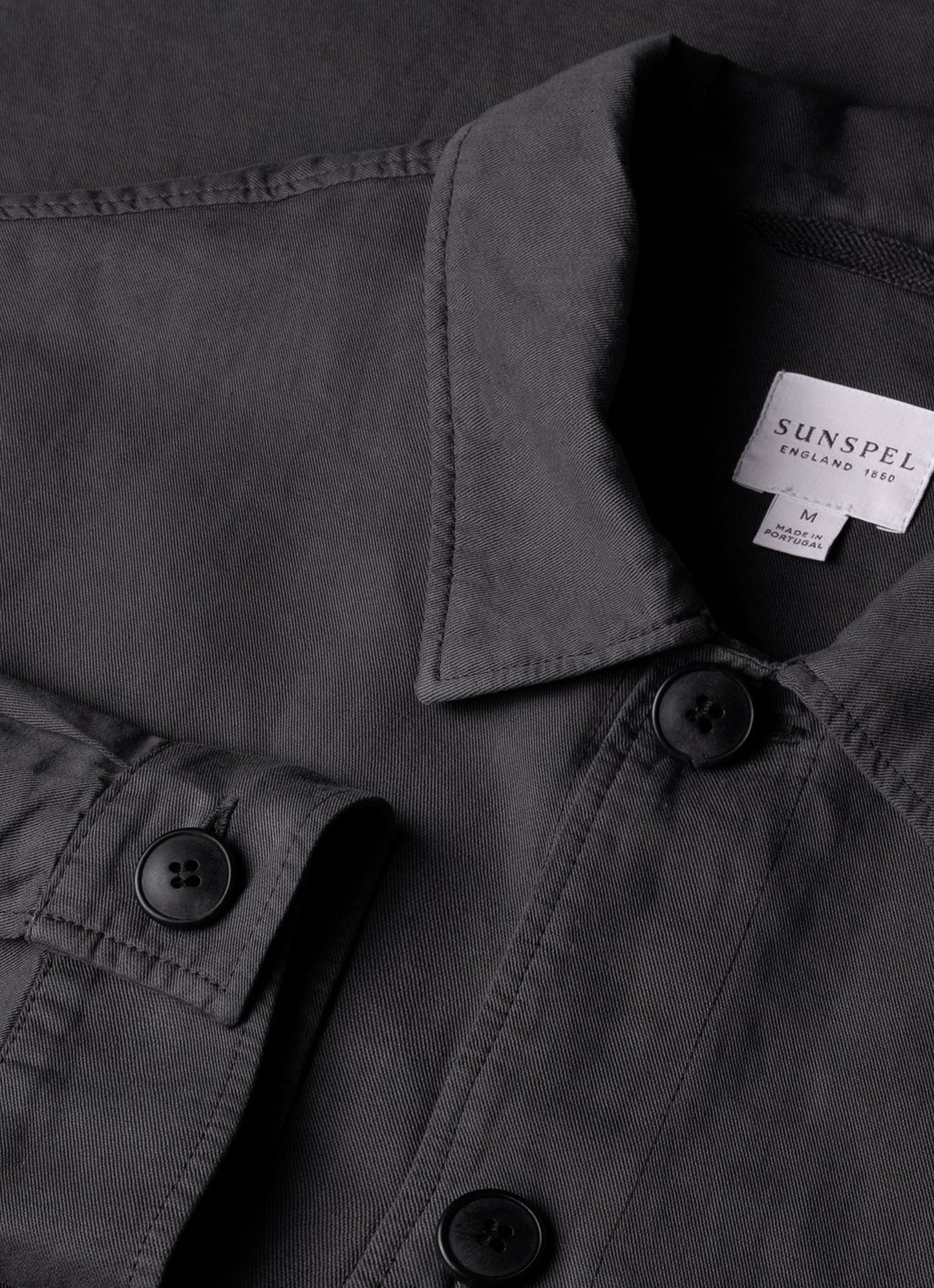 Mens Cotton Linen Twin Pocket Jacket In Charcoal Mjac7175 Gyab