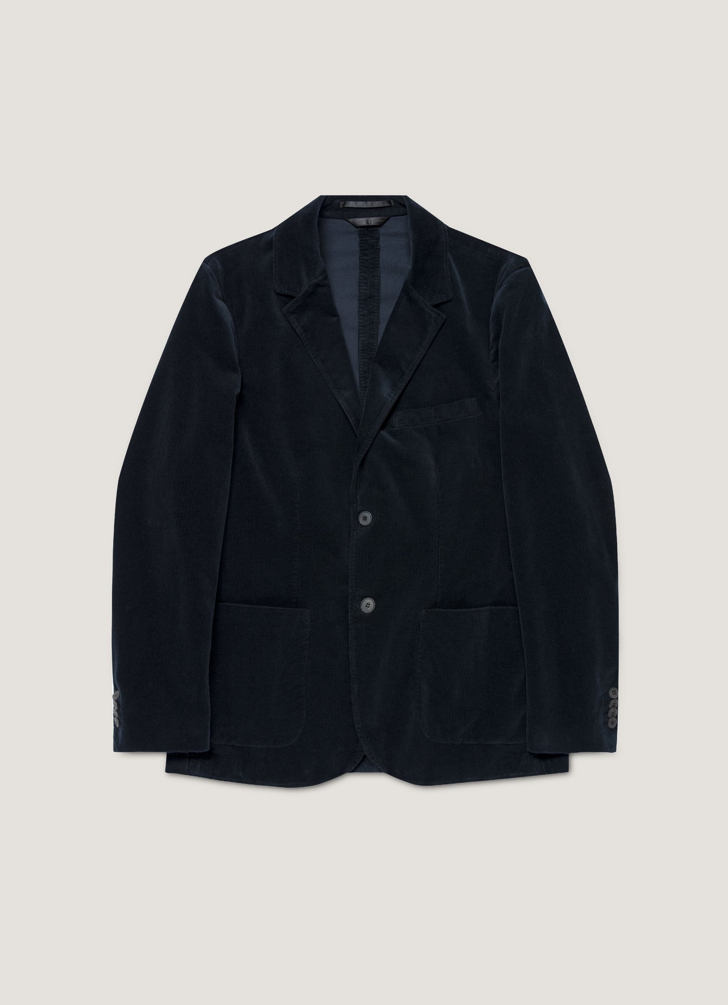 Mens Corduroy Blazer In Navy Mjac7179 Buaa