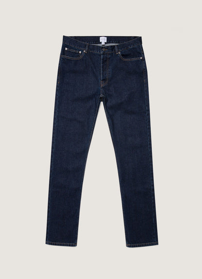 Mens Slim Fit Jean Denim Rinse Wash