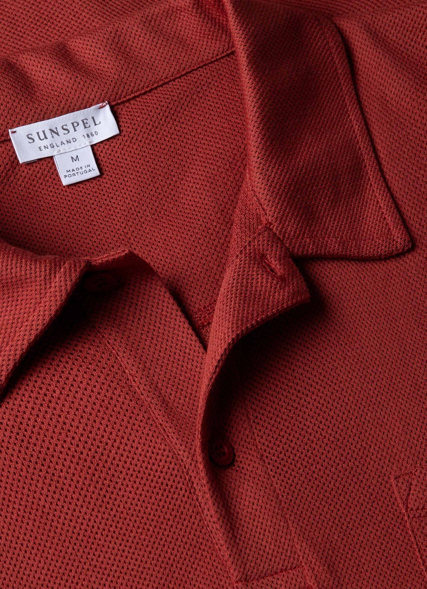 Mens Riviera Polo Shirt In Garnet Red Mpol1026 Rden