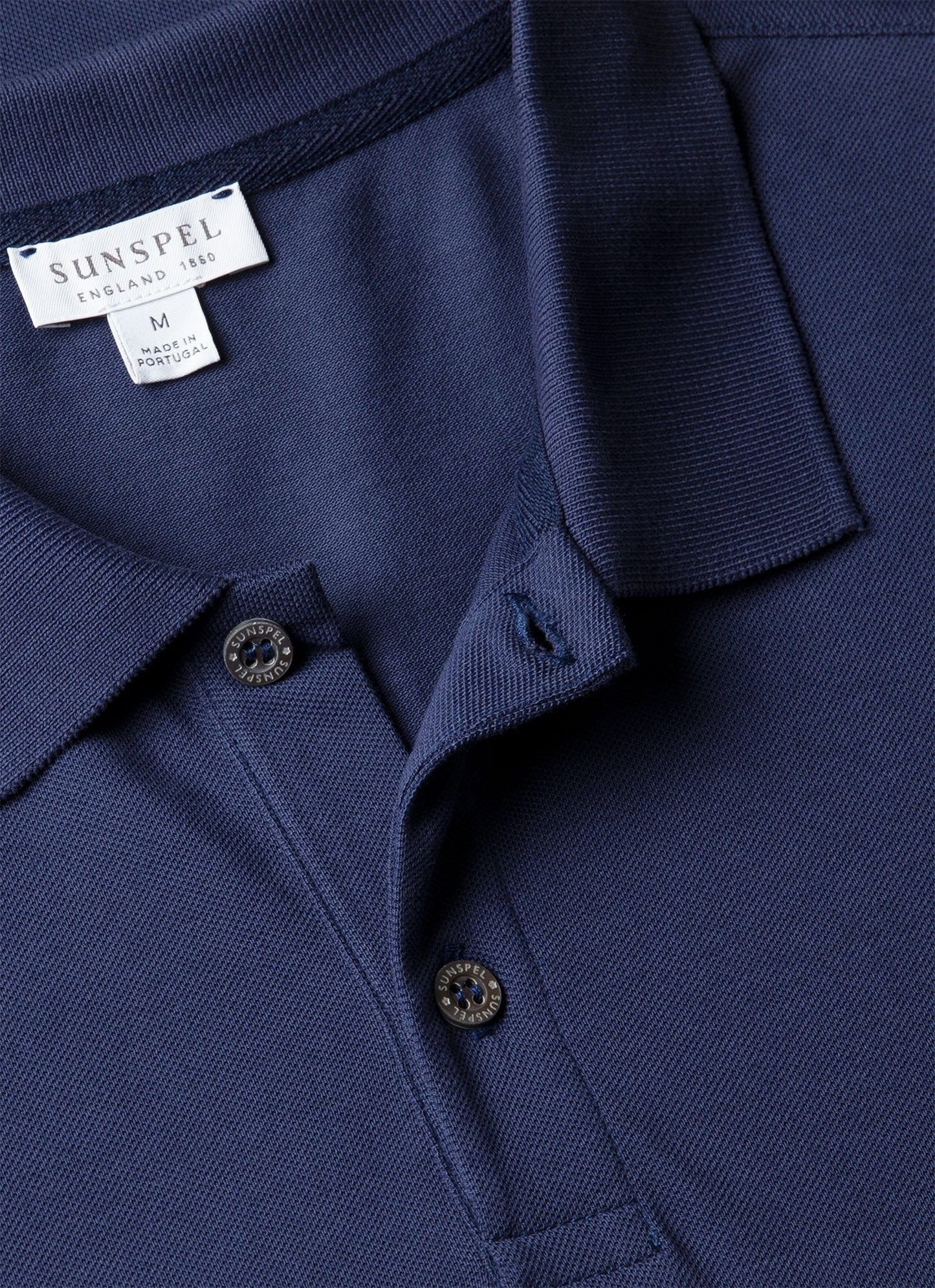 Mens Pique Polo Shirt In Ink Blue Mpol1028 Buwx