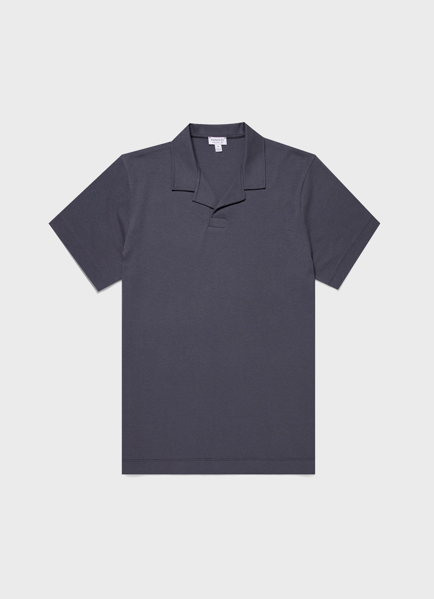 Mens Heavyweight Polo Shirt In Slate Blue Mpol1071 Buua