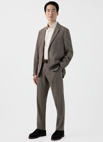 Mens Cotton Cashmere Shirt In Ecru Msht2076 Whcr