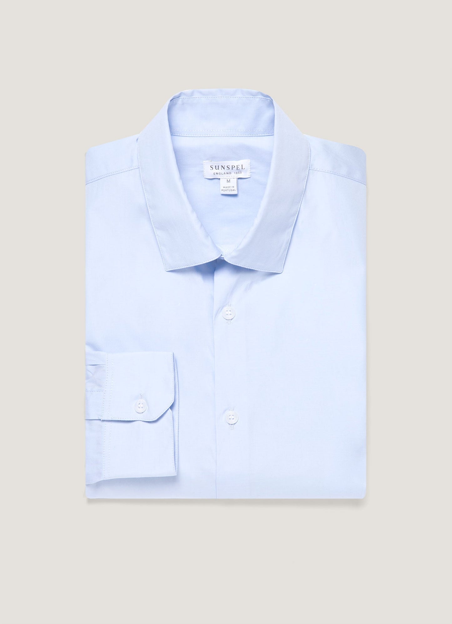Mens Cotton Stretch Shirt In Light Blue Msht2123 Buud