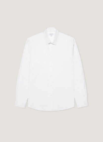 Mens Oxford Shirt In White Msht2127 Whaa