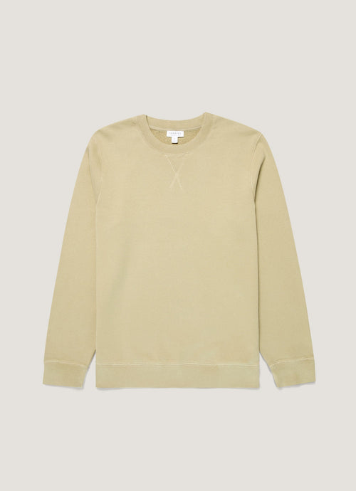 Mens Loopback Sweatshirt In Pistachio Mswe1516 Gnix