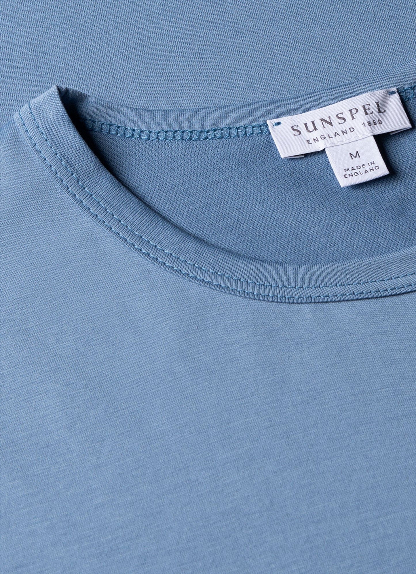Mens Classic Tshirt In Como Blue Mtsh0001 Buvp