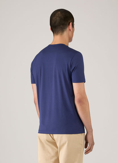 Mens Classic Tshirt In Ink Blue Mtsh0001 Buwx
