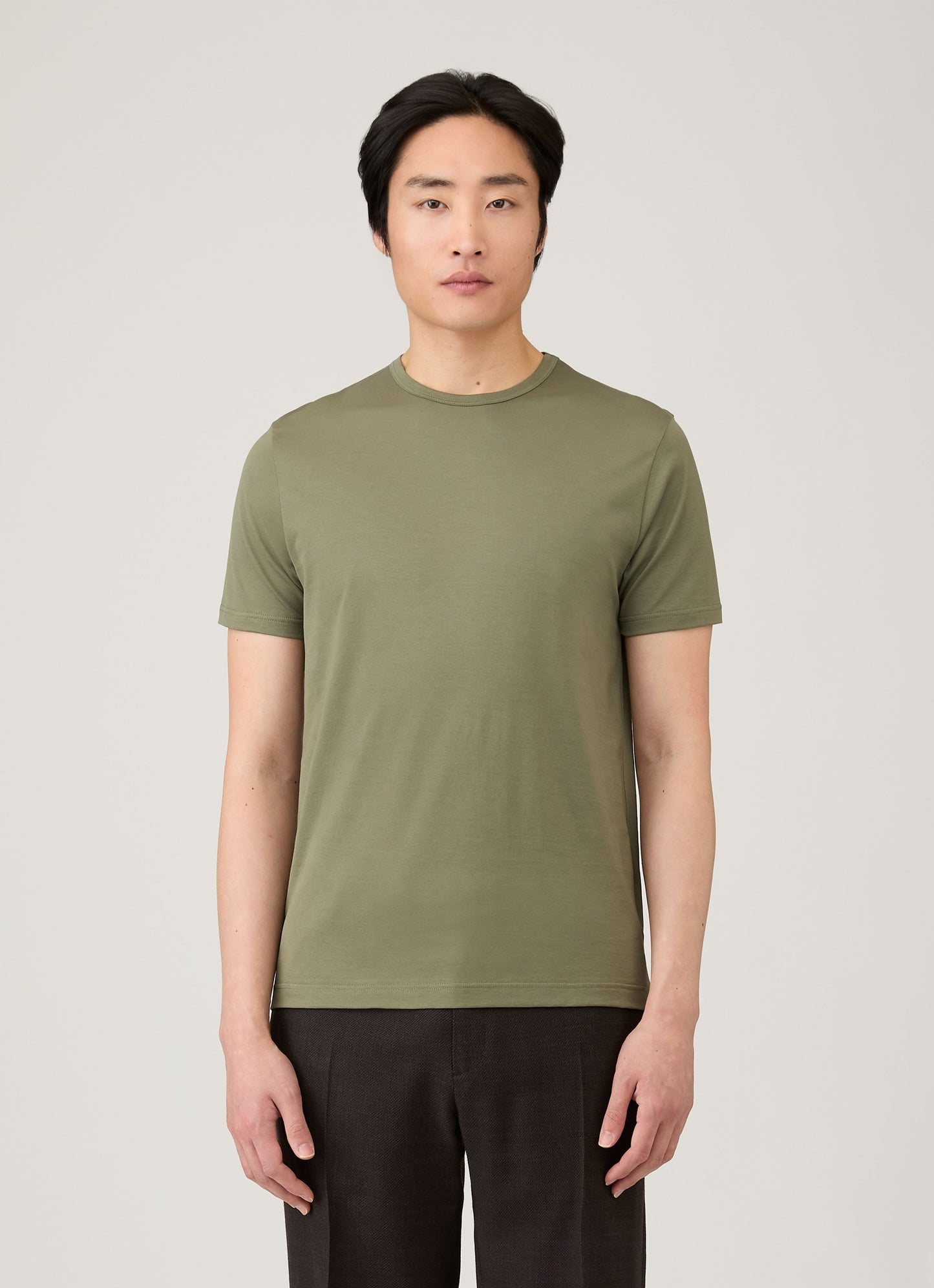 Mens Classic Tshirt In Sea Moss Mtsh0001 Gnim