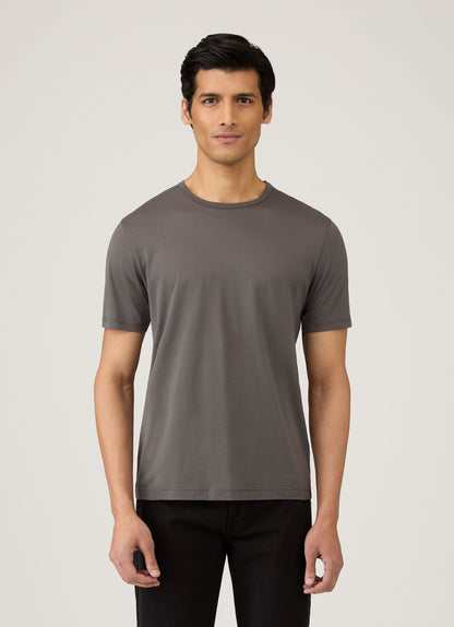 Mens Cotton Tshirt Charcoal Mtsh0001 Gyab