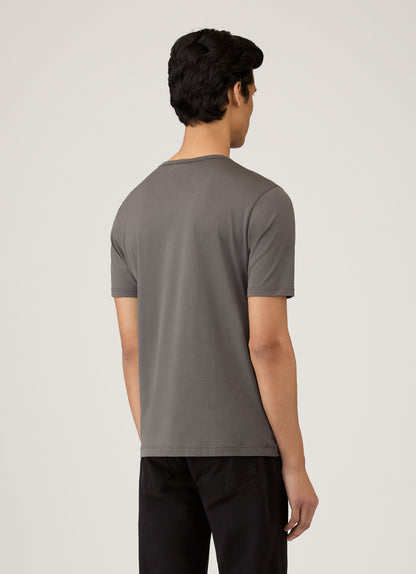 Mens Cotton Tshirt Charcoal Mtsh0001 Gyab