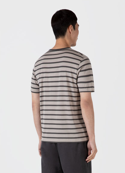 Mens Classic Tshirt In Ash Grey Charcoal Mtsh0001Brs Stms