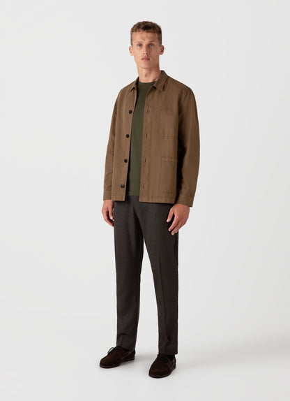 Mens Long Sleeve Classic Tshirt In Pine Green Mtsh0003 Gnhz