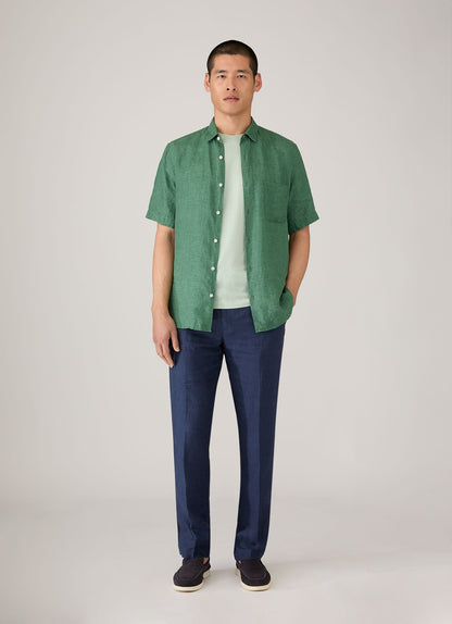 Mens Riviera Midweight Tshirt In Laurel Mtsh0007R Gnjb