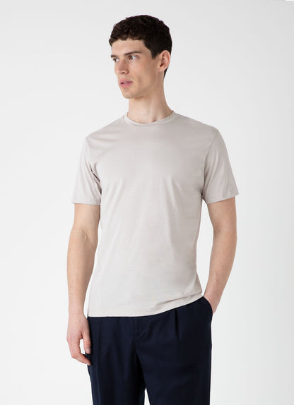 Mens Riviera Midweight Tshirt In Putty Mtsh0007S Whhq