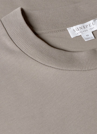 Mens Relaxed Fit Heavyweight Tshirt In Iron Grey Mtsh0181 Gyfe