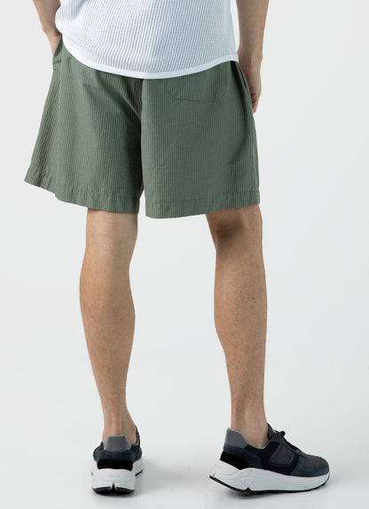 Mens Nigel Cabourn Ripstop Army Short In Army Green Ncmshr3514 Gnhj