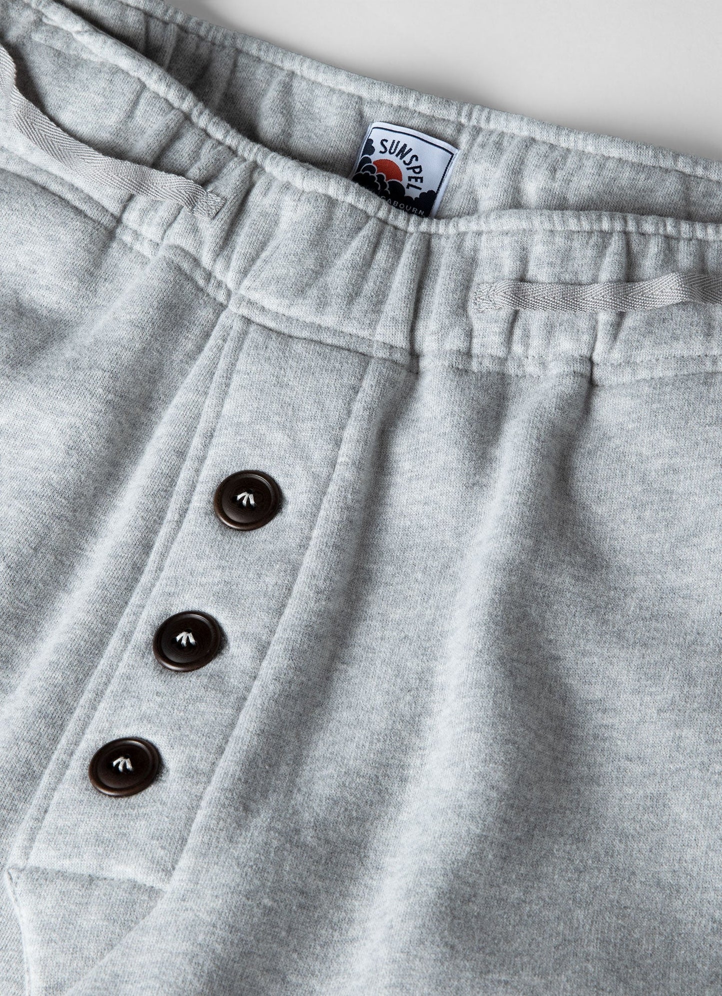 Mens Nigel Cabourn Sweatpant In Light Grey Melange Ncmtrs1580 Gybr