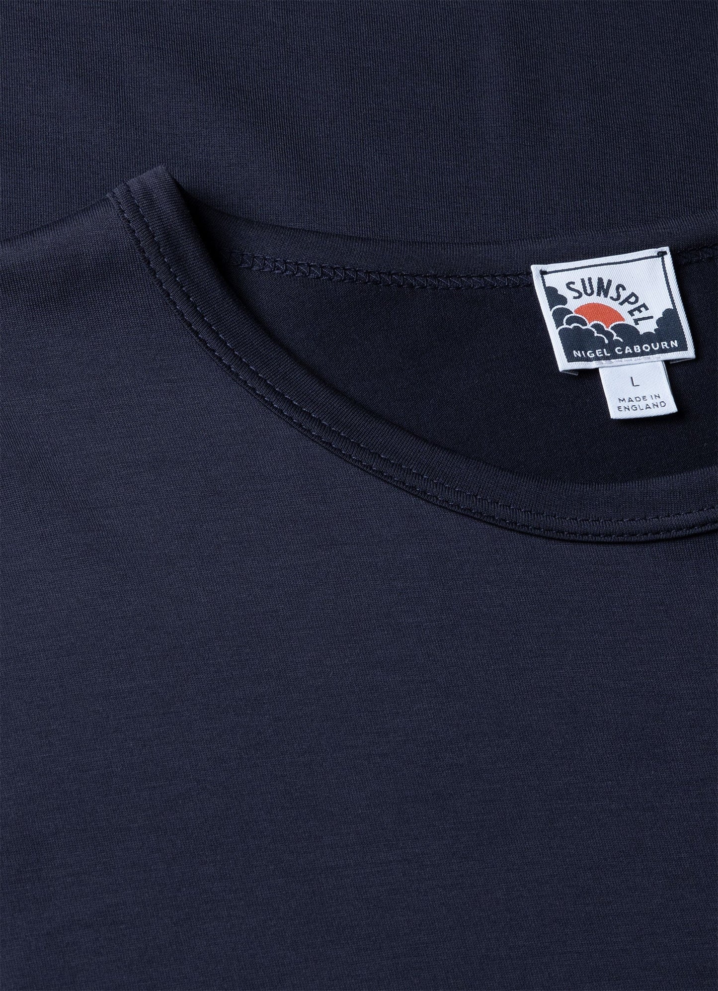 Mens Nigel Cabourn Tshirt In Navy Ncmtsh0171 Buaa